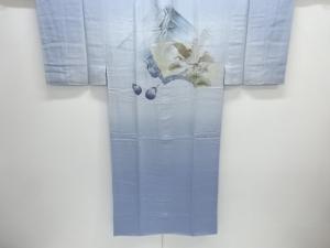 未使用品　初夢模様男物着物アンサンブル